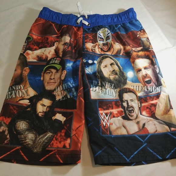 wwe swim trunks